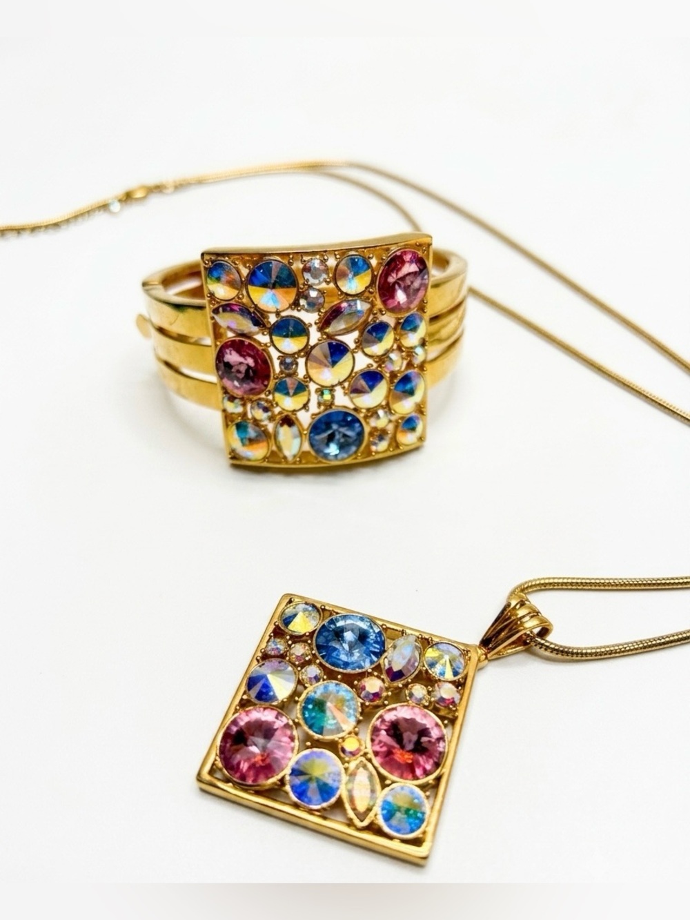 Vintage bracelet and necklace
